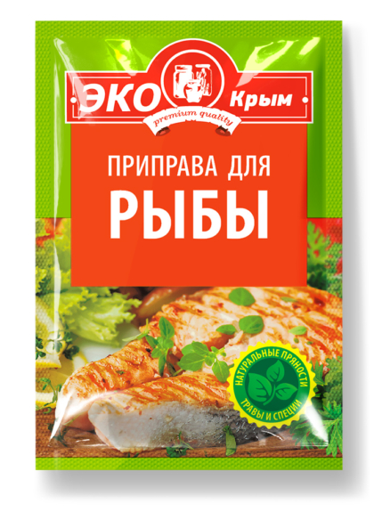 Приправа для Рыбы «ЭКОКрым» 15г