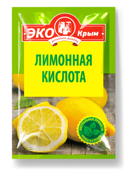 Лимонная кислота «ЭКОКрым» 10г
