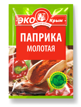 Паприка молотая «ЭКОКрым» 10г