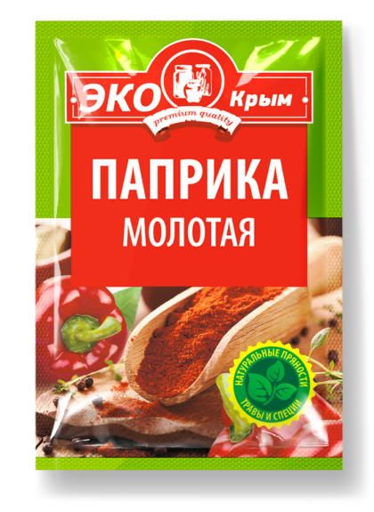 Паприка молотая «ЭКОКрым» 10г