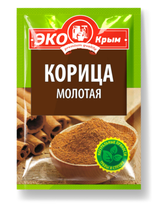 Корица молотая «ЭКОКрым» 10г