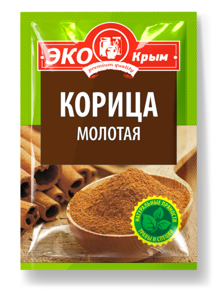 Корица молотая «ЭКОКрым» 10г