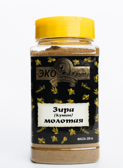Зира ( Кумин ) молотый 220гр ТМ ЭкоКрым ХОРЕКА ПЭТ