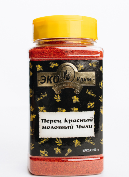 Перец красный молотый Острый 250гр ТМ ЭкоКрым ХОРЕКА ПЭТ