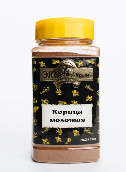 Корица молотая 250гр ТМ ЭкоКрым ХОРЕКА ПЭТ