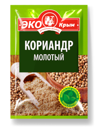 Кориандр молотый «ЭКОКрым» 10г