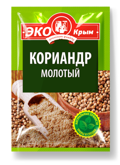 Кориандр молотый «ЭКОКрым» 10г