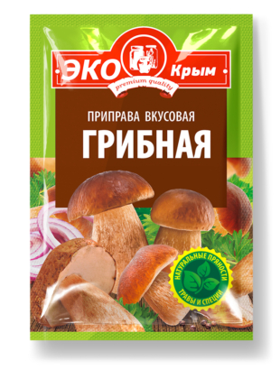 Вкусовая приправа Грибная «ЭКОКрым» 50гр
