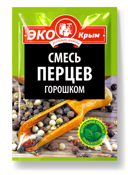 Смесь перцев горошком «ЭКОКрым» 10 гр