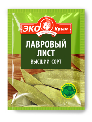 Лавровый лист «ЭКОКрым» 15 гр