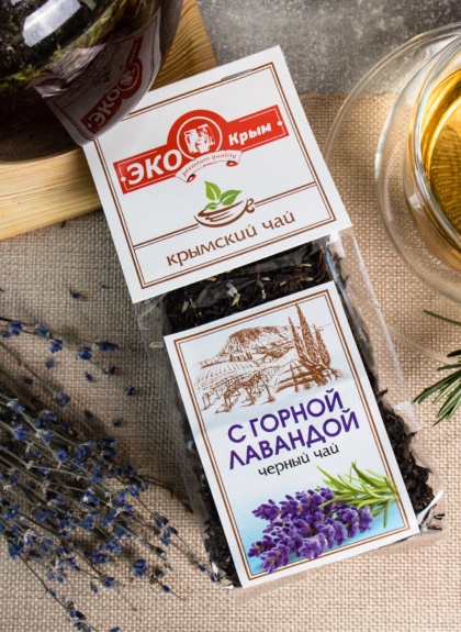 Чай черный с горной лавандой
