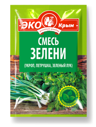 Смесь Зелени (укроп, петрушка , зеленый лук) «ЭкоКрым» 10г